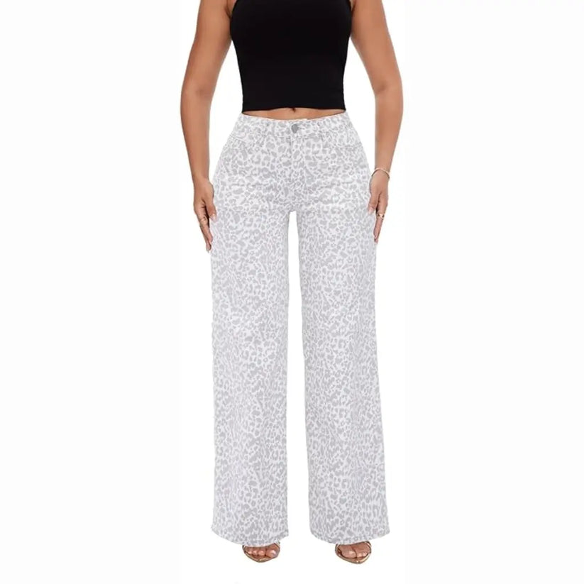 CurviFit™ Mid-Low Rise Stretch Wide-Leg Jeans